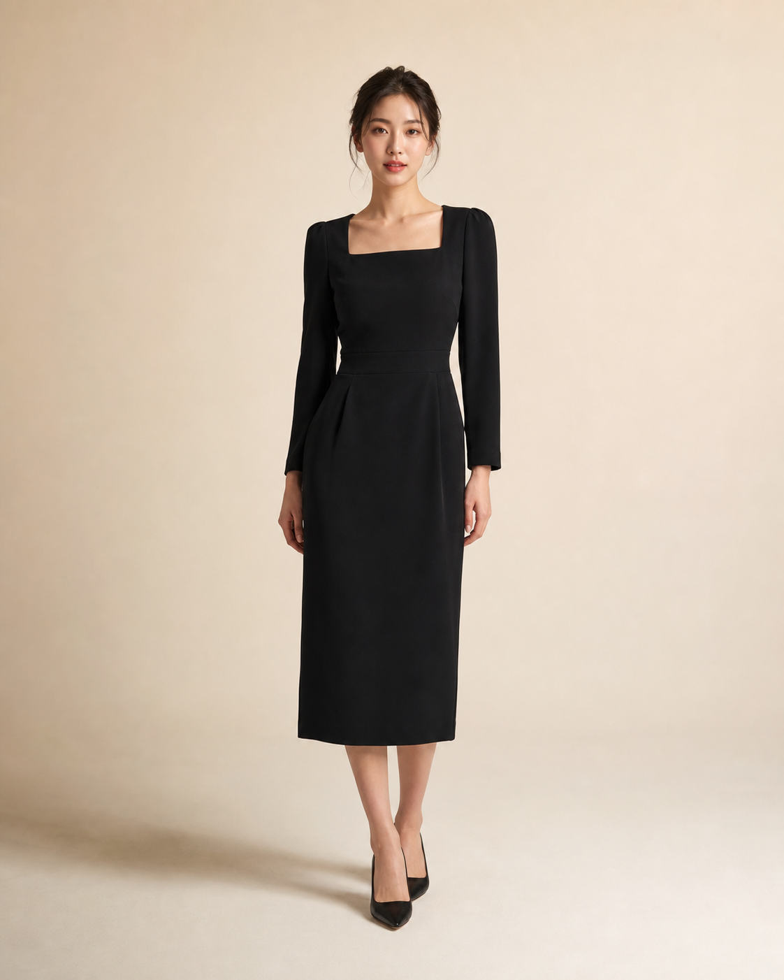 The evening dress